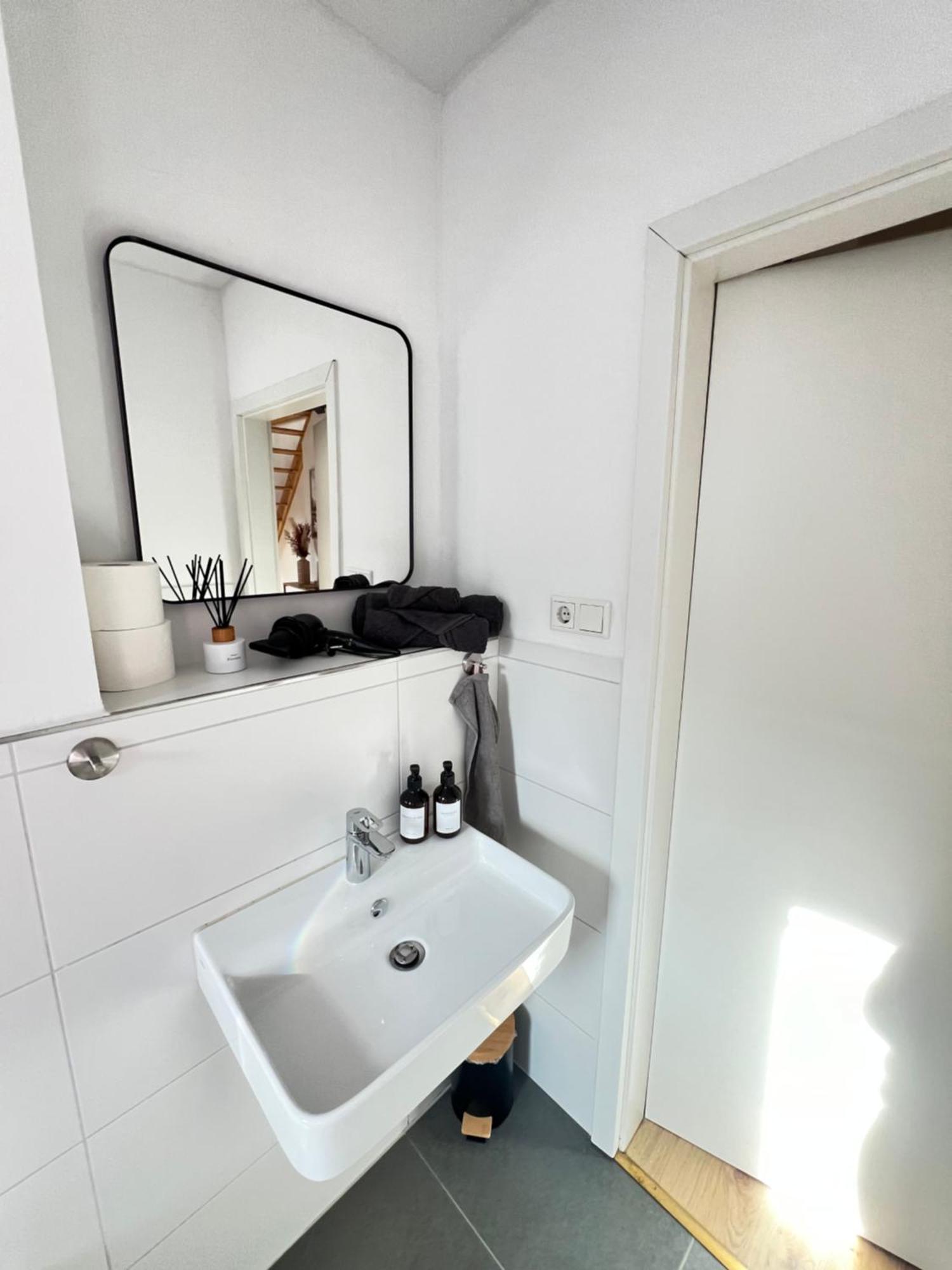 Maisonette-Apartment Mit Klimaanlage - In Dorsten Zentrum - Zewnętrze zdjęcie