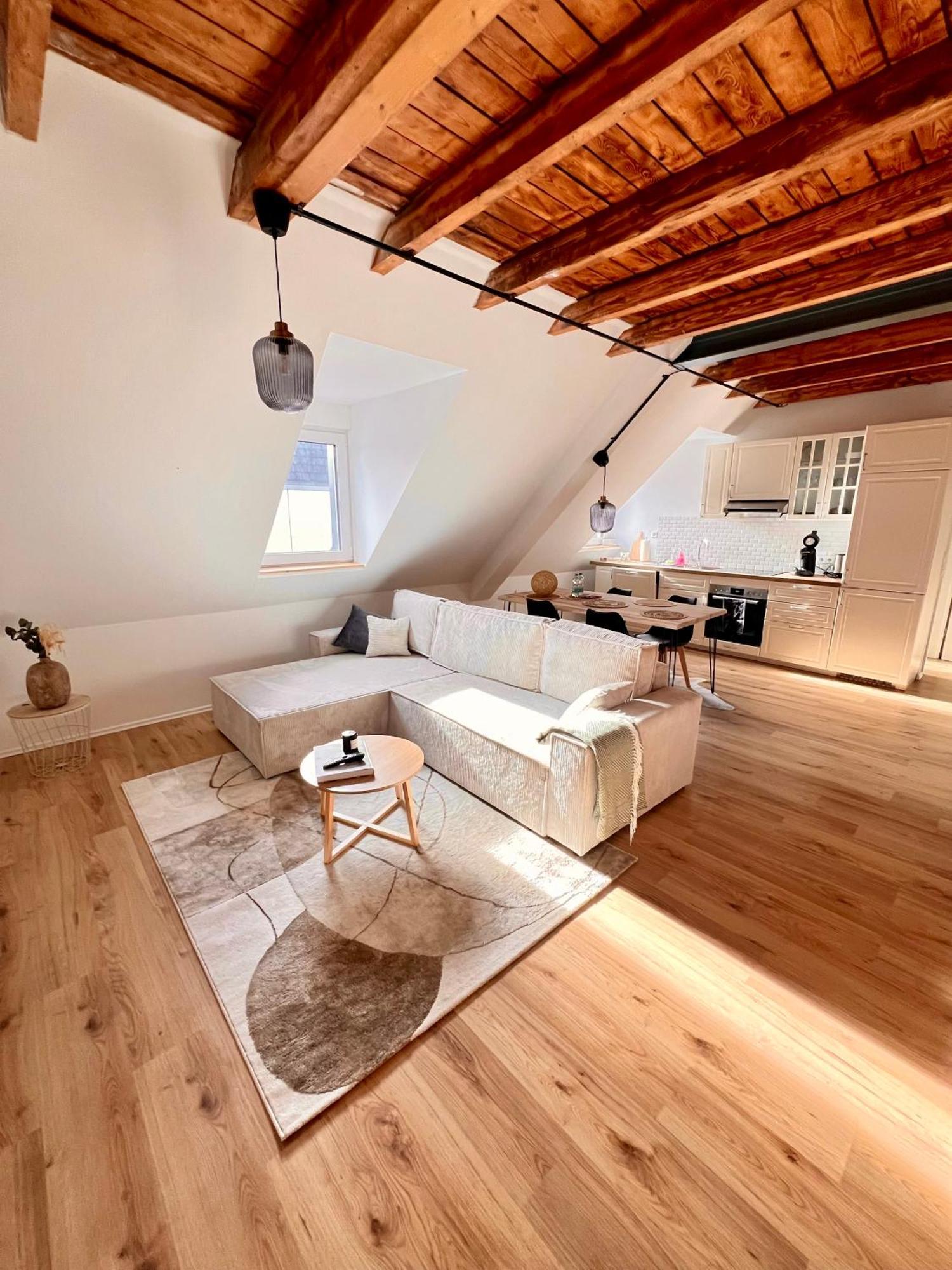 Maisonette-Apartment Mit Klimaanlage - In Dorsten Zentrum - Zewnętrze zdjęcie