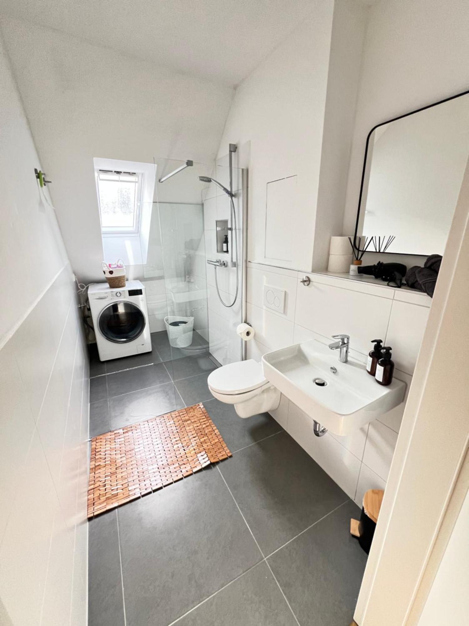 Maisonette-Apartment Mit Klimaanlage - In Dorsten Zentrum - Zewnętrze zdjęcie