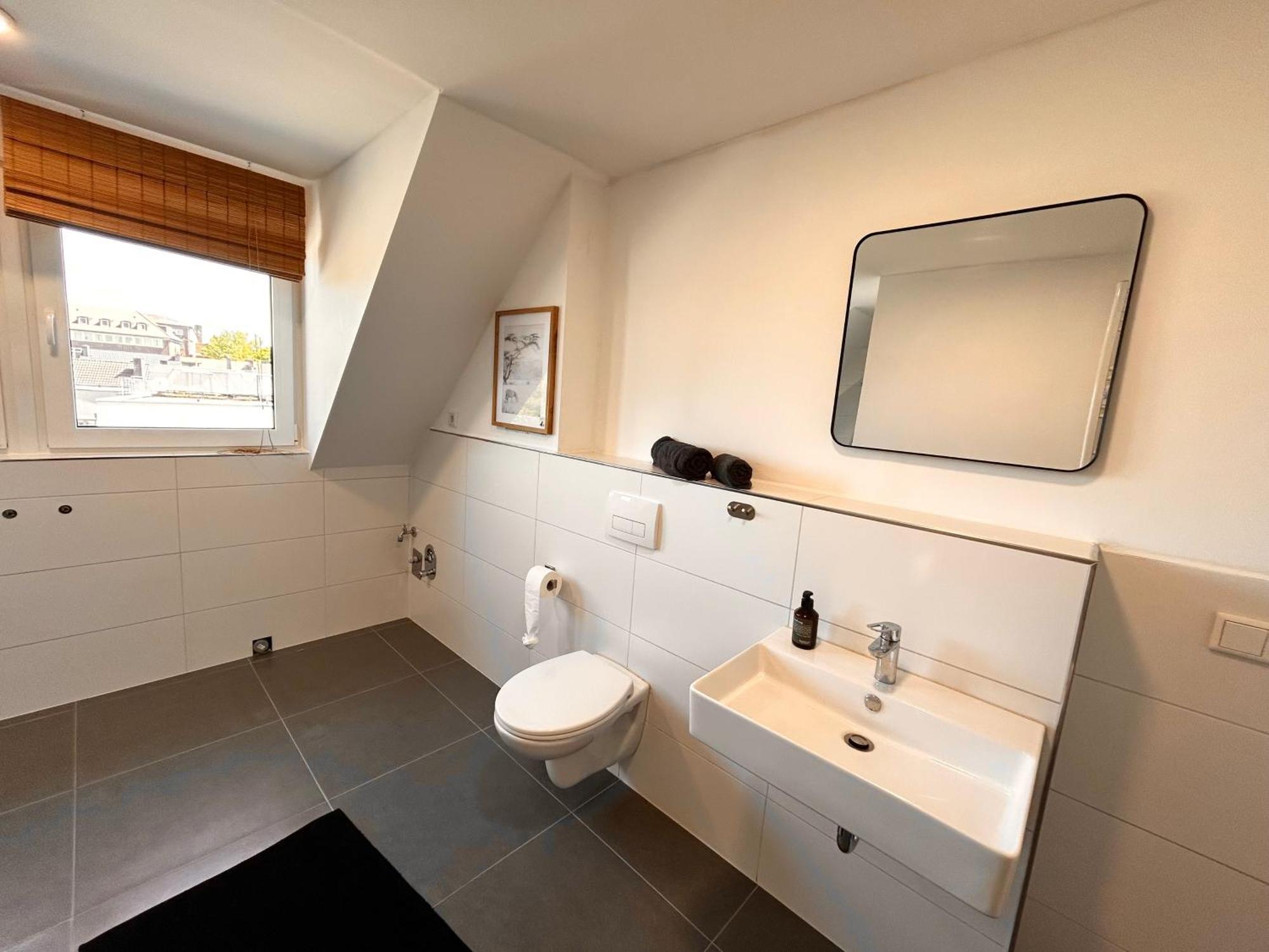 Maisonette-Apartment Mit Klimaanlage - In Dorsten Zentrum - Zewnętrze zdjęcie
